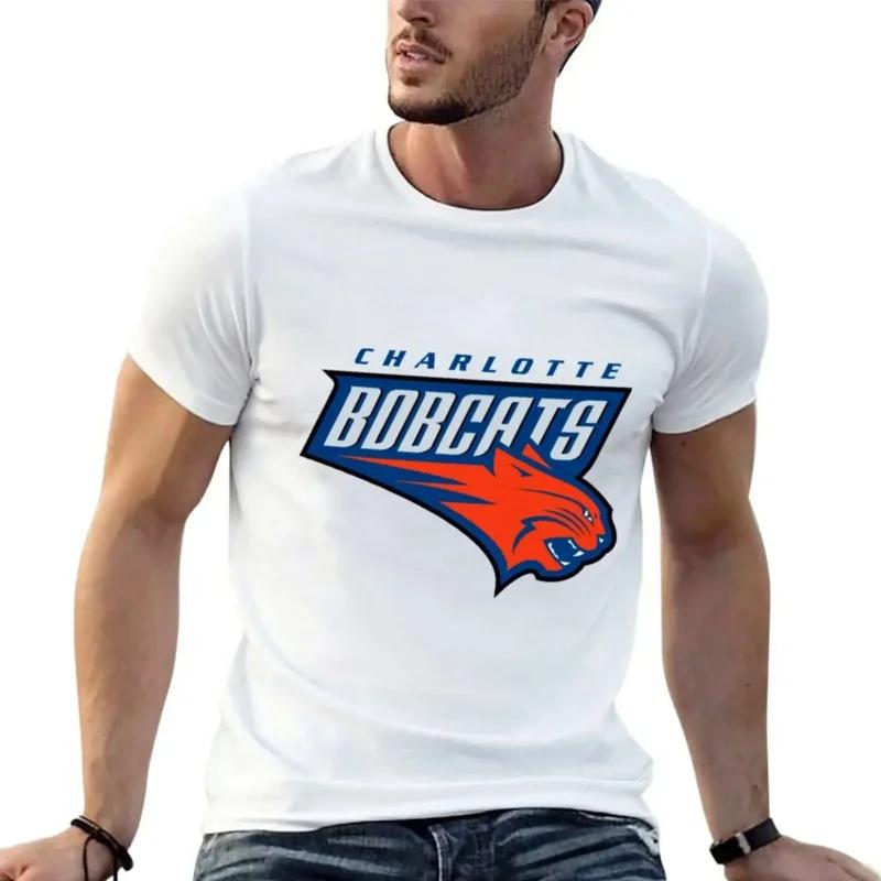 Bobcats merch T-Shirt sweat funnys Aesthetic clothing plain white t shirts
