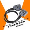 Technic Power-Functions Extension Wire (9.8 inches) 8886 (5 Piece) Compatible with Lego-Motor MOC Technic-Parts