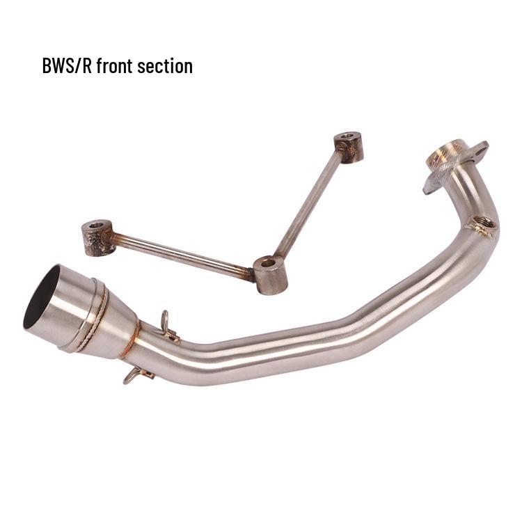 Stainless Steel Front Exhaust Pipe for Cygnus BWS R X Motorcycle Generations 1-3