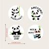 500Pcs 2.5Cm Cute Animal Panda Label Stickers Roll For Envelope Encourage Praise Reward Student Work Stationery Seal Lable