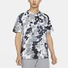 Nike Sportbekleidung Batikdruck Locker sitzendes Rundhals-Kurzarm-T-Shirt Herren Tops Grau DB6150-101