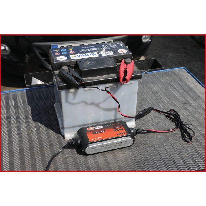 Chargeur de batterie 12 V/2 A - KS Tools 550.1730 - Câbles Batterie auto