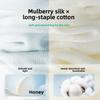 Summer Lightweight Mulberry Silk Socks for Men, Mid-calf Length Stockings, Mesh Cotton Socks, Sporty Anti-bacterial Mid-calf Long Stockings