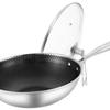Debo 304 Stainless Steel Honeycomb Non-Stick Wok