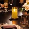 Flameless Candles LED Candle Light Soft Light Acrylic Pillar Candle Electronic Candle for Romantic Ambiance