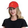 Russische Sowjetflagge Baseballkappe für Damen Unisex Atmungsaktiv UdSSR Hammer und Sichel Papa-Hut Performance Snapback Sommerhüte