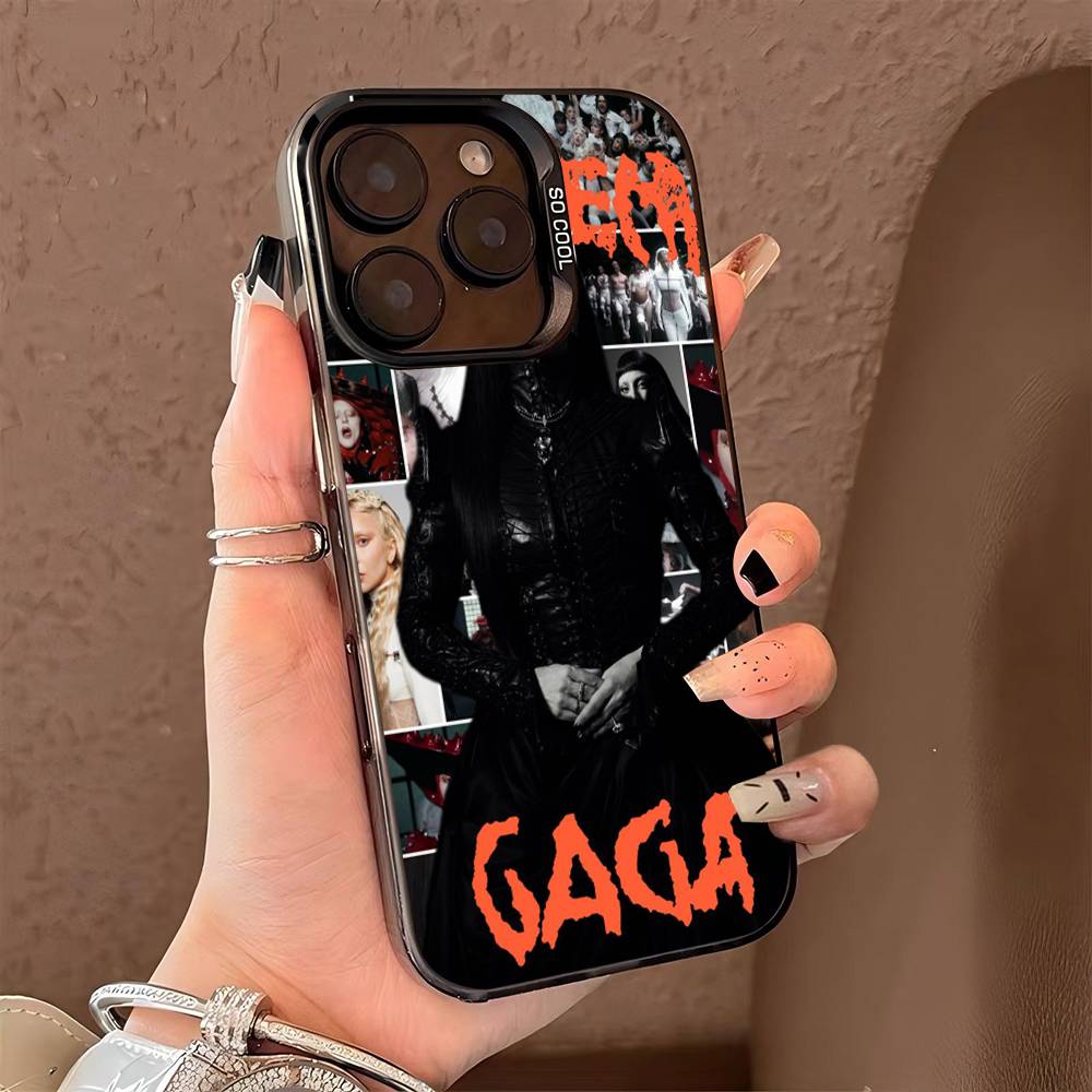 Lady Gaga Ablums Phone Case For IPhone 17 16 Plus Pro Max 15 14 13 12 11 Matte Colorful Covers