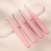 Stainless Steel 96-Piece Eyebrow & Beard Tweezers Set with Double Eyelid Stickers