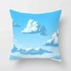 Sky Scenes Clouds Stars And Sun Pillows Pattern Cushion Cover Suitable For Sofa Bedroom Car Pillow Cover