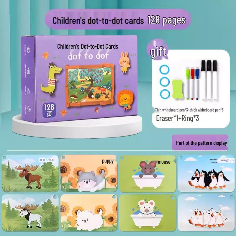 

Стираемые карточки для практики каллиграфии для раннего образования: Веселые тренировки по контролю ручки для детского сада