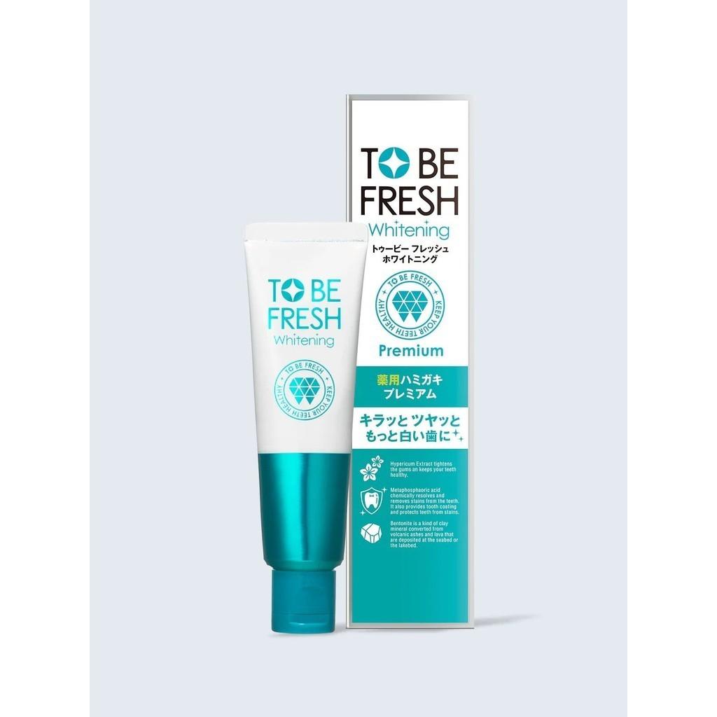 To Be Fresh Whitening Premium Toothpaste 60g