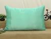 Satin Silk Pillow Sham Cushion Cover Home Bed Decor Throw Case - Choose Size