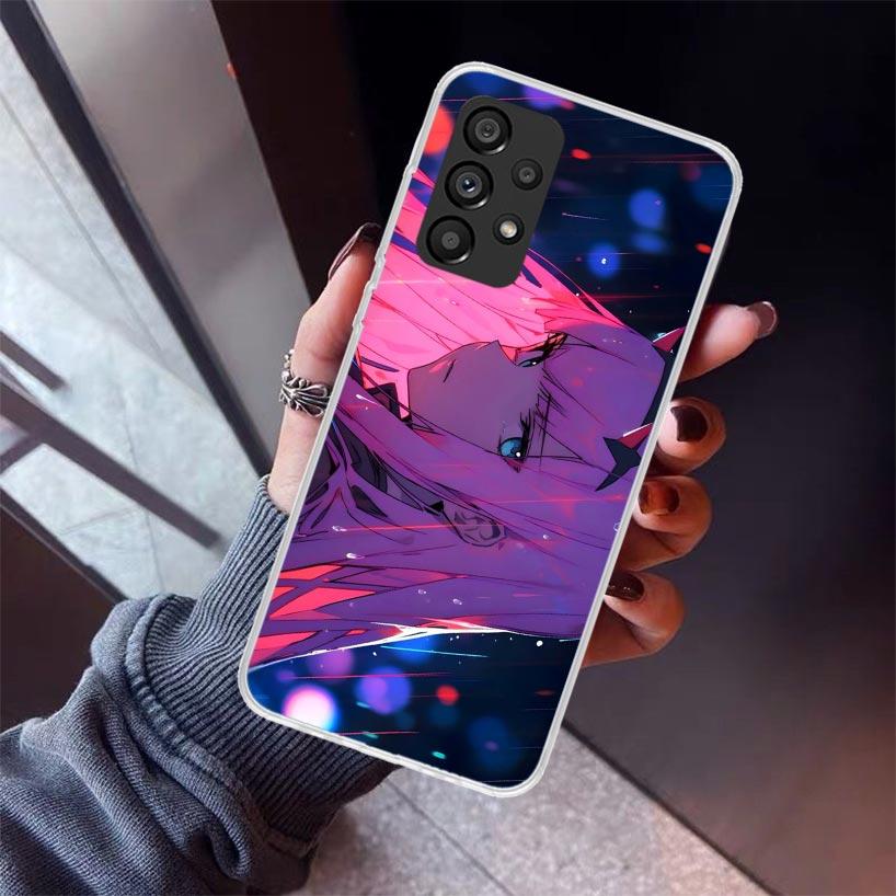 DARLING FRANXX Z-Zero Two Phone Case For Samsung Galaxy A17 A57 A37 A16 A26 A36 A56 A15 A25 A35 A55 A14 A13 A54 A53 A34 A24 A33