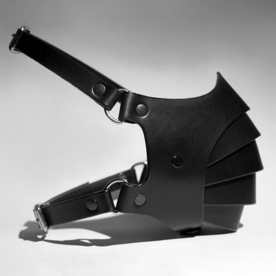 Bdsm Mask Punk Leather Motorcycle Haze Face Mask Male Dust Windproof Adult Games Bondage Restraints Cosplay Sex Toys For Men