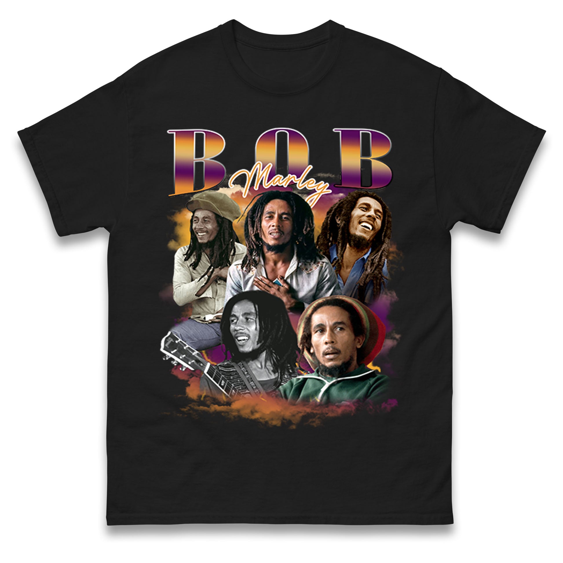 Bob Marley Bootleg Mens T Shirt Womens Tops Tees 2XL