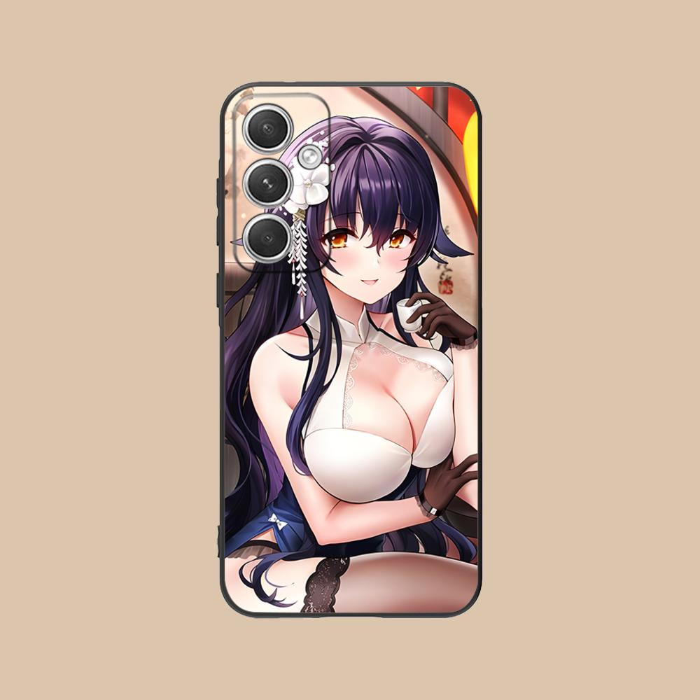 Azur Lane Azuma Mobile Phone Case for Samsung Galaxy S25 S24 S23 S22 S21 S20 Note20 Plus FE Ultra Colour Protective Luxury Cover