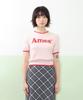 AMES-WORLDWIDE Basic Logo Knit Pink