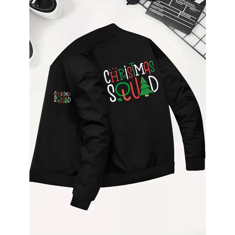 Solid Color Men s Fleece Baseball Jacket, Thick Warm & Breathable, Outdoor Activities S