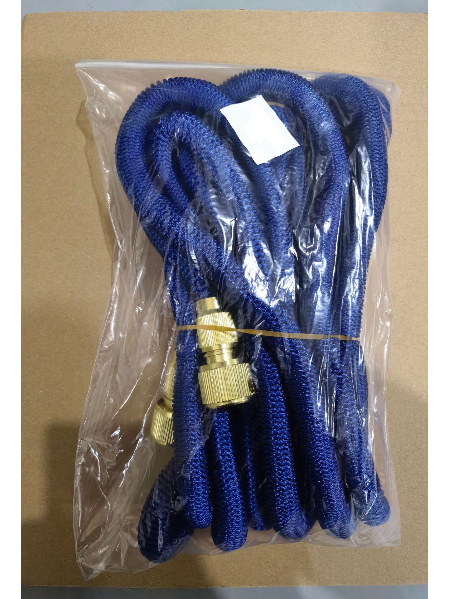 

Copper-Plated 3x Expandable TPE Garden & Car Wash Hose - Flexible Magic Water Hose 7.5m Expandable Hose (2.5m before water)