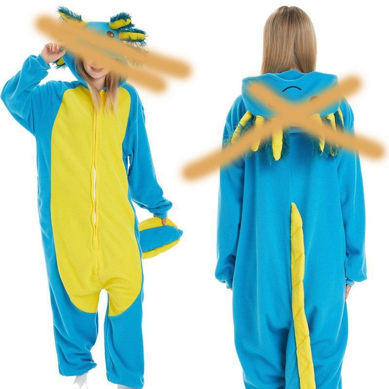 

Комбинезон для женщин, мужчин, взрослых, детей, животных, кигуруми, пижама, мультфильм, желтый, розовый, домашняя одежда, косплей костюм XL синий