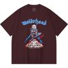 230 Gsm 100% Cotton Heavy Metal T-Shirt  Rock Band Popular Music Print Unisex Heavy Cotton T Shirt