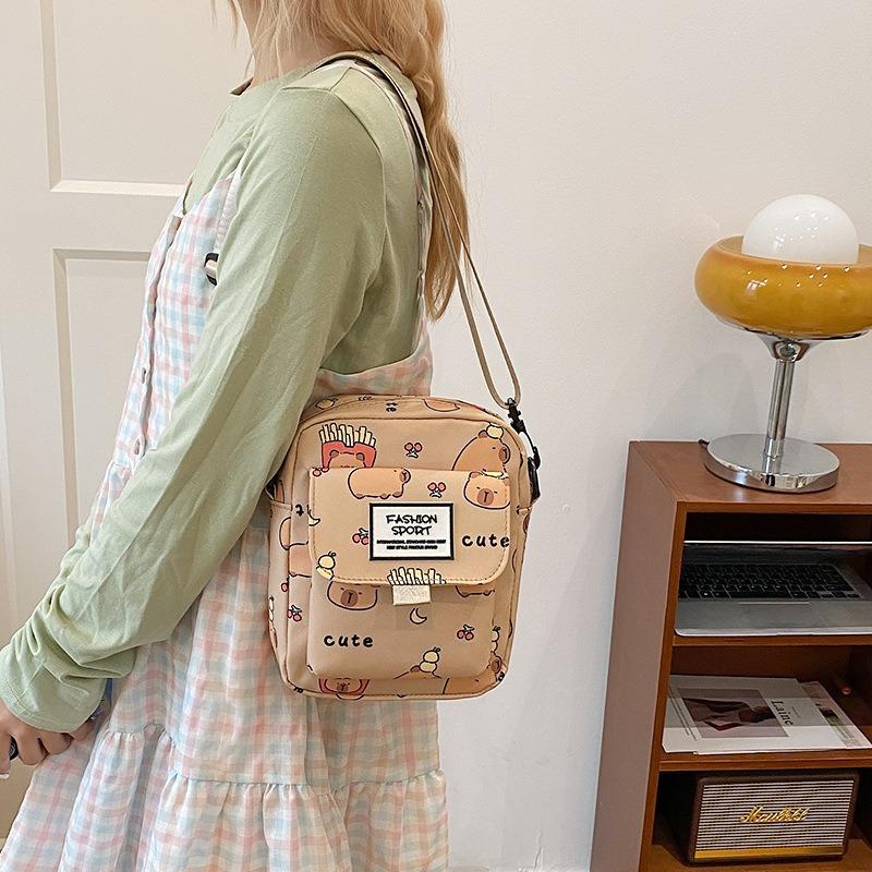 Small Square Bag Women's 2025 Spring and Summer New Small Fresh Casual Versatile Crossbody Shoulder Women's Bag Student Small Satchel