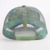 Trucker Hats With Logo Embroidery Printing 5 Panel Camo Trucker Cap  Pre-curved Brim Print Mesh Hat