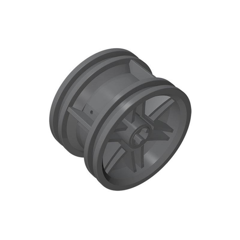 MOC 56145 Sports Car Wheel Hub, 50g Loose Spare Parts, 30x20mm Building Block Components