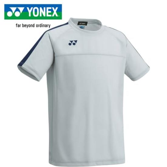 YONEX Junior Game Shirt Junior Boys Short Sleeve Silver J150 FW1007J-017 017