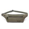 Men's Canvas Waist Bag Breathable Outdoor Sports Hiking Chest Bag Men's Mobile Phone Bag