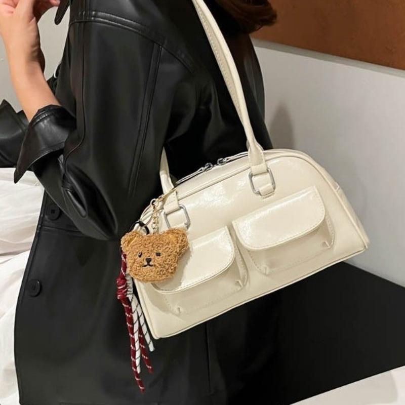Trendy Niche Design Portable Bowling Bag Spring and Summer New Single Shoulder Underarm Women's Bag Pillow Bag