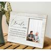 SRADMO Uncle Definition Picture Frame - Best Uncle Gifts 10x8 inch Tabletop Photo Frame for Father's Day, Birthday, Thank You Gifts