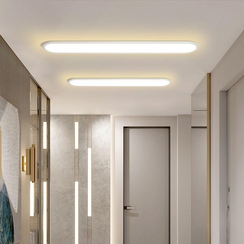 Household LED Ceiling Light Modern Minimalist Strip Cloakroom Aisle Balcony Light Corridor Hallway Nordic Master Bedroom Lights