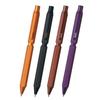 Rhodia Script Multi-Pen, Limited Edition Color, Aubergine, 0.5mm Oil-Based Ballpoint Pen with Two Colors (Black and Red) and 0.5mm Mechanical Pencil,