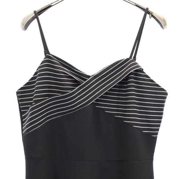 Louis Vuitton Cami One Piece M Black Series Back Zip Women Used