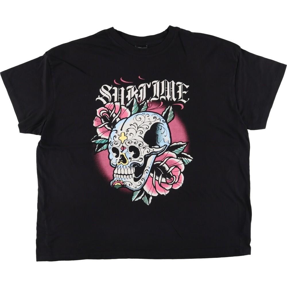 New SUBLIME Skull Pattern Band Gift For Fans Unisex S-5XL Shirt JJ209 Unisex T-Shirt S