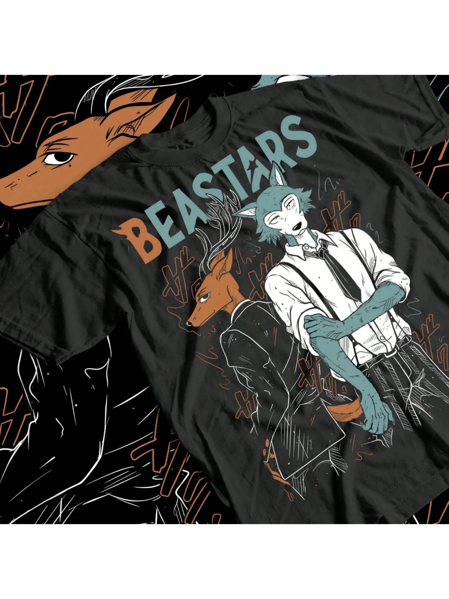 Anime Japanaise Style Gifts Shirt - Beastars Legoshi Beastars Shirt In All Sizes S разноцветный