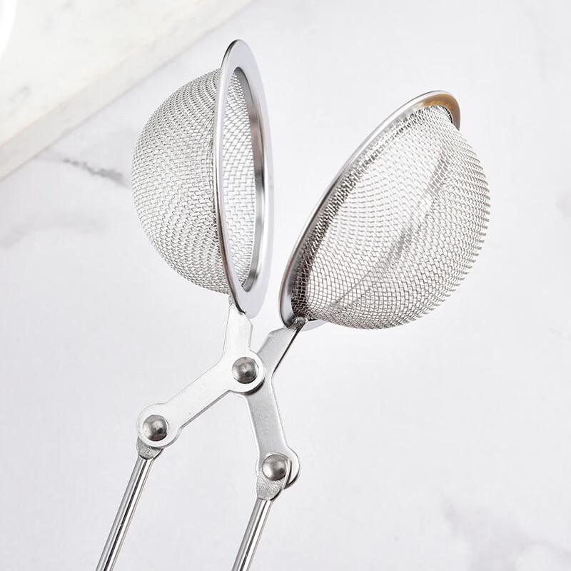 Stainless Steel Ring-Handle Tea Infuser Ball