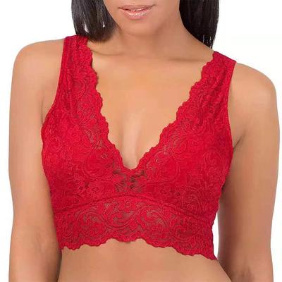 Sizzling European & American Lace Bra: Sexy, Multi-color, Plus Size