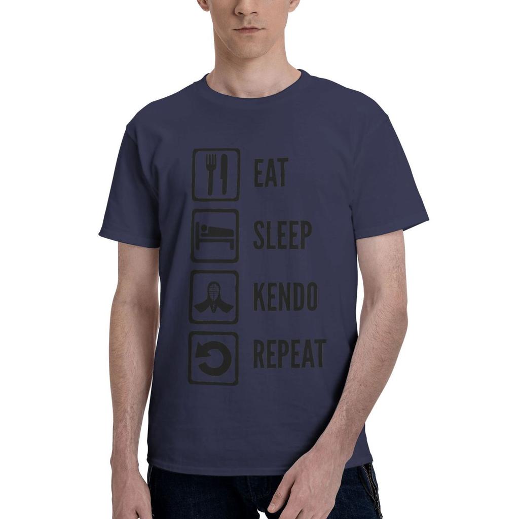 Kendo Daily Routine Kendo For Kendo Lovers 100 Cotton Casual Breathable Confortable Manga Funny TShirt For Men T Shirt Men