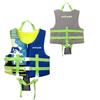 WELLPATH Kids' Swim Vest: Large Buoyancy Life Jacket for Boys & Girls' Swimming Assistance