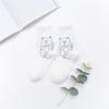 Unisex Summer Fashion Cartoon Cat Art Funny Alien Planet Autumn Winter Creative Soft Cotton Hipster Couples' Socks Dropship