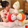 Flower Snake Plush Dolls Lion Dance Snake New Year Mascot Snake Stuffed Toy  Birthday Gifts