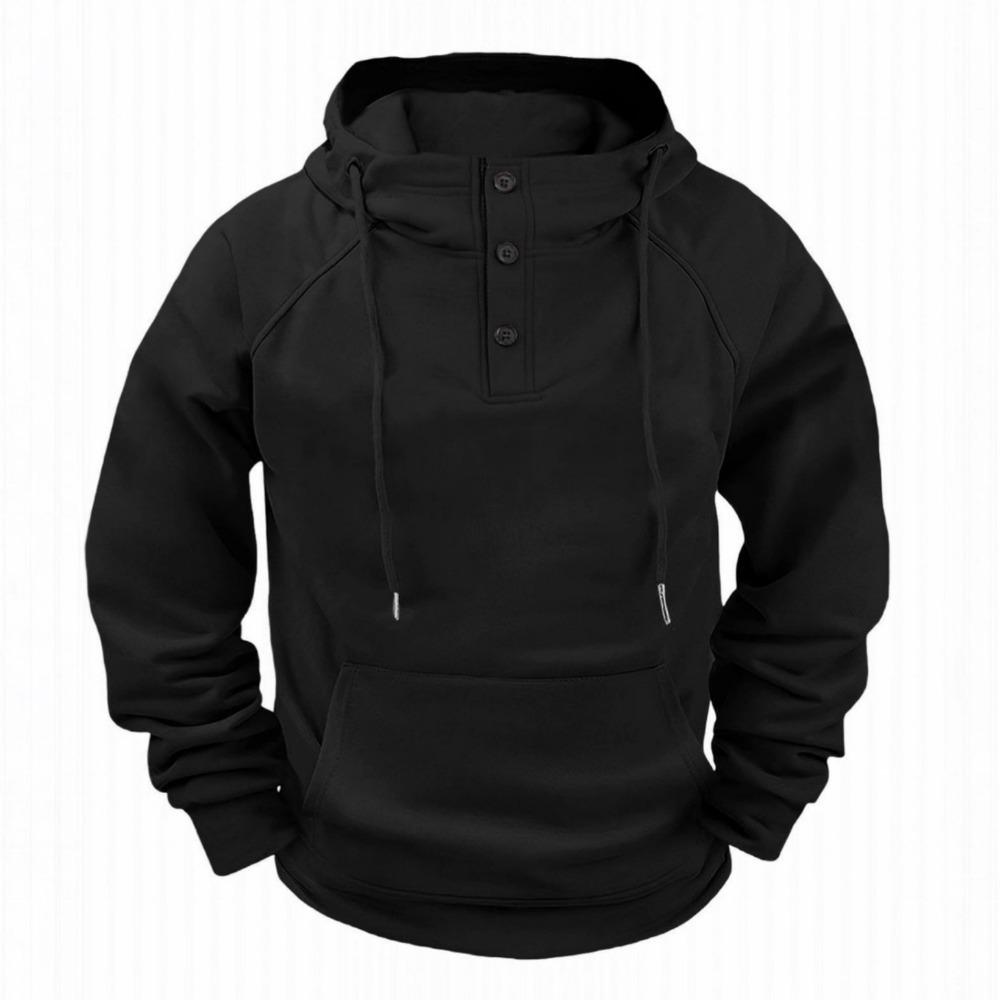 New American Style Men's Hoodie Men's Casual Sports Sweatshirt Can Be Worn Outside