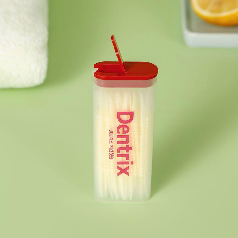 Eco-friendly Korean Fish Bone Toothpicks: Portable, Disposable Interdental Brush for Teeth Cleaning and Protection.