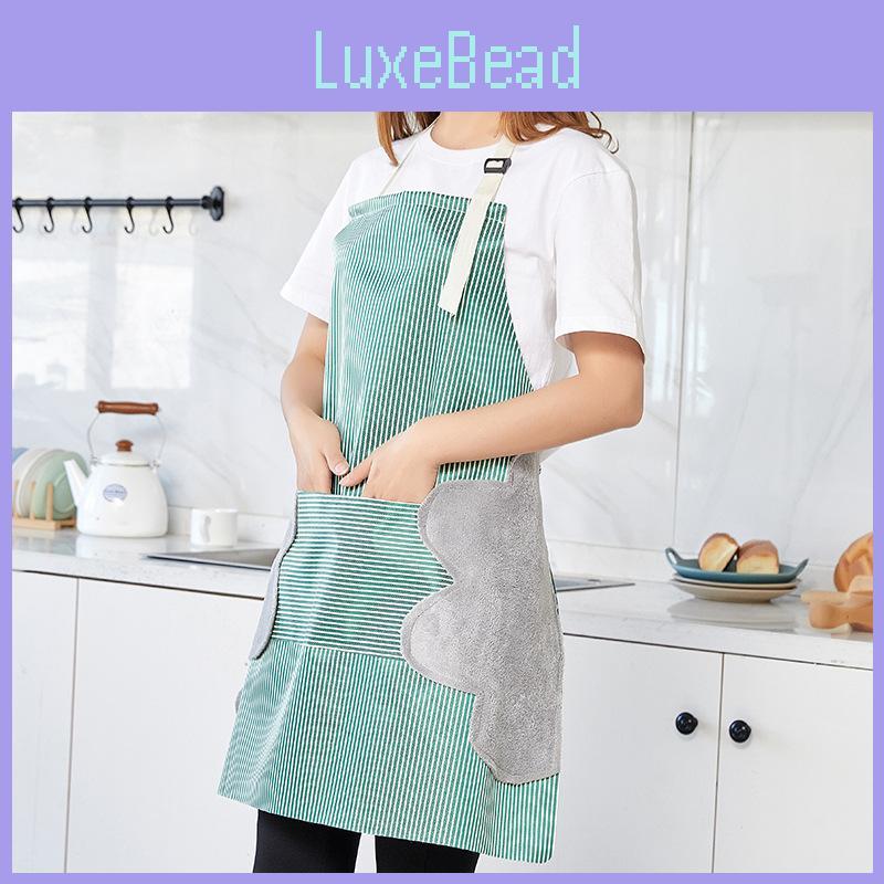 Linen Cotton Apron Sleeves Adults Home Daily Necessity Wipe Protective Hands