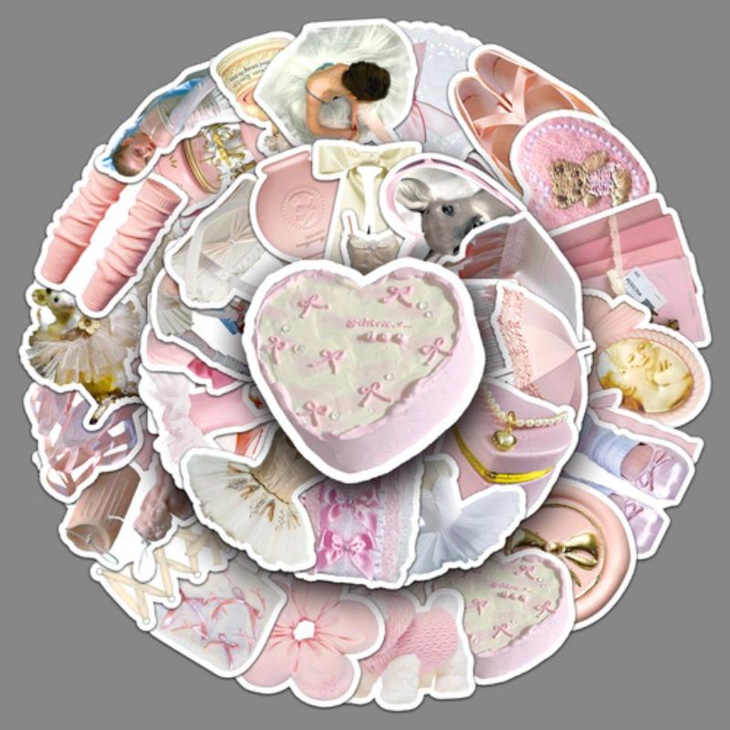 Kawaii Cat Sticker Cute Girl Sticker Kawaii Cartoon Princess Girl Sticker Lovely Sticker for DIY Decorative Scrapbook Bottle Luggage