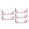 15A   Blade   Holder Connector, 5A Glass Tube, 16 AWG 12 Inch Red Wire 6 X 30mm, Ideal for Tight Spaces, with Quick   Insertion and