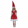 11.8inch Doll Christmas Dress Christmas Elfs Series Christmas Doll Clothes  Kids Toy Gift