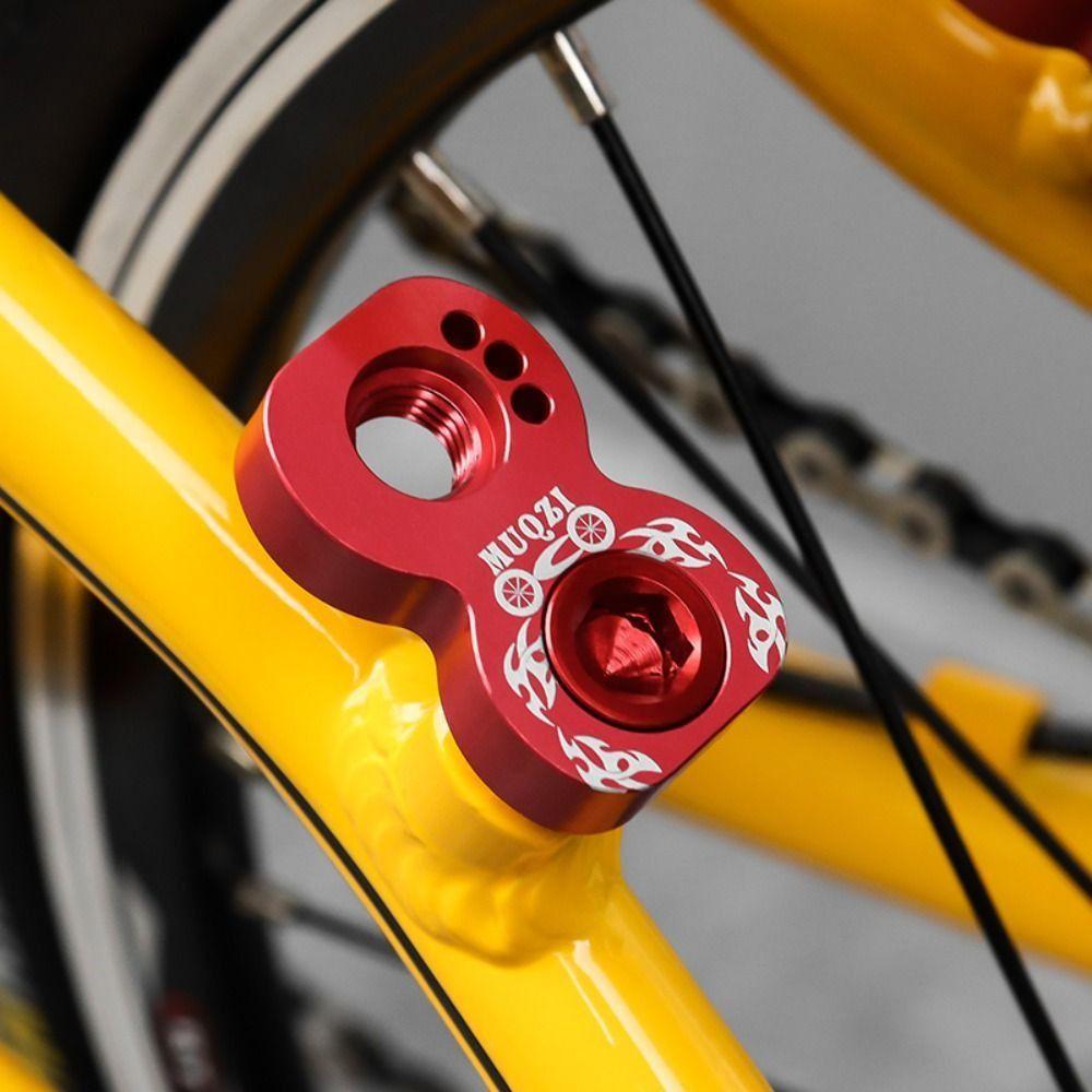 8-shaped Bicycle Parts Extension Seat Half Car Load Universal V Brake Converter Adapter Black/Red Durable V Brake Extender